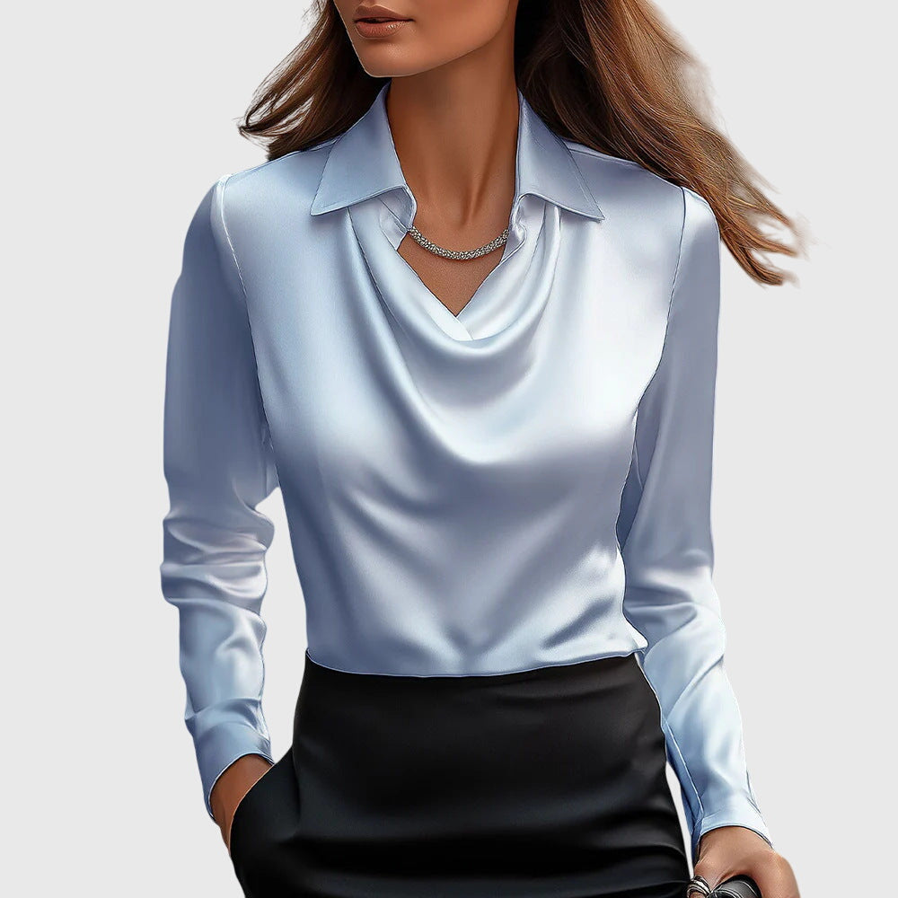 Charlotte™  | Chemisier en satin