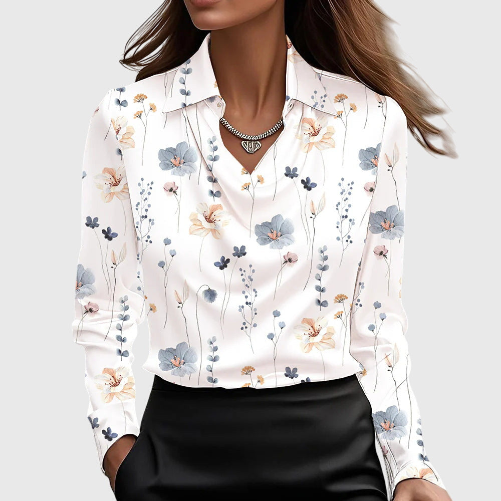 Charlotte™  | Chemisier en satin