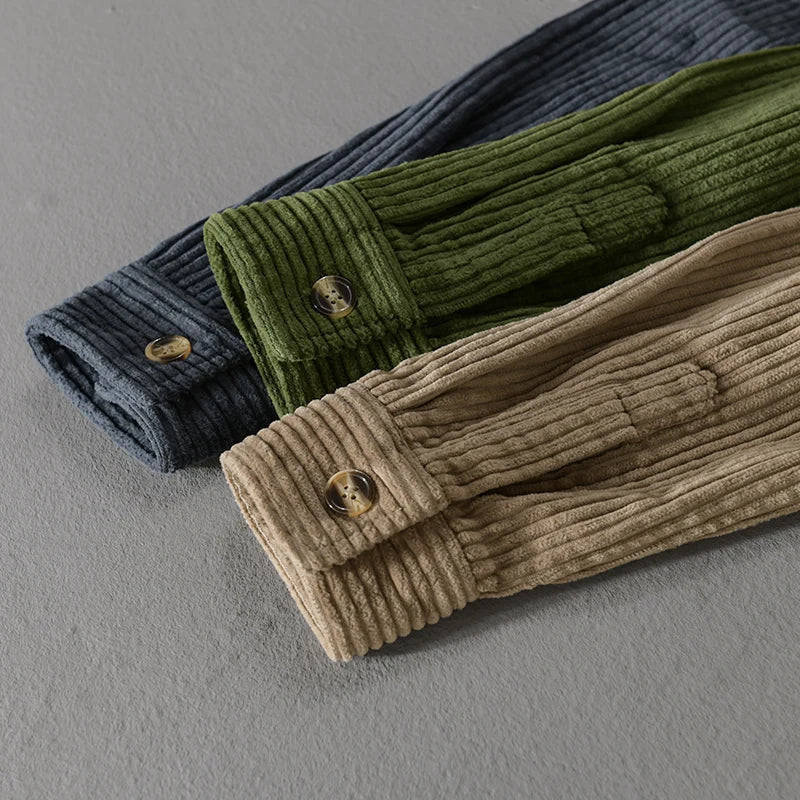Antoine™ | Chemise pour Homme en Velours Côtelé