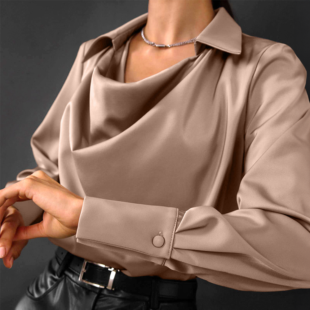 Charlotte™  | Chemisier en satin