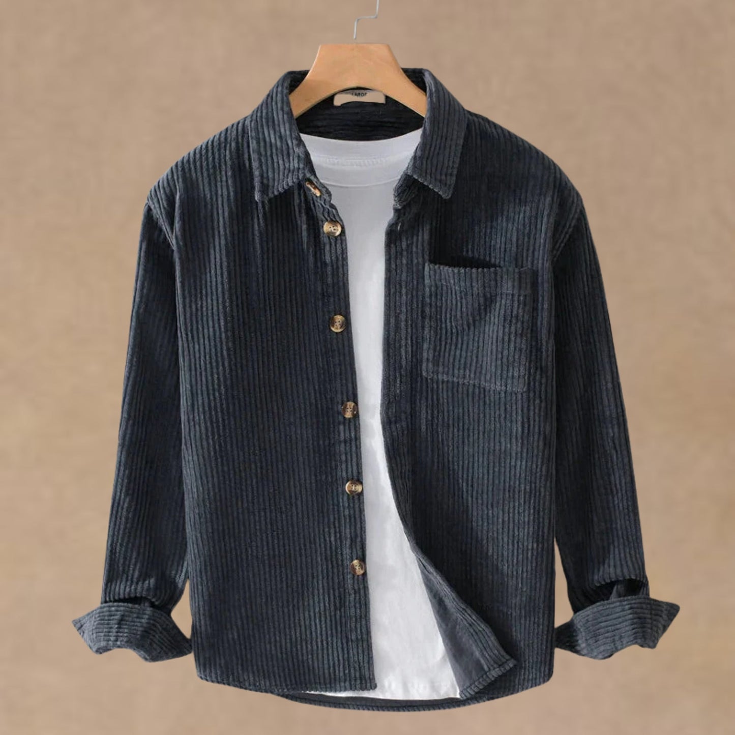 Antoine™ | Chemise pour Homme en Velours Côtelé