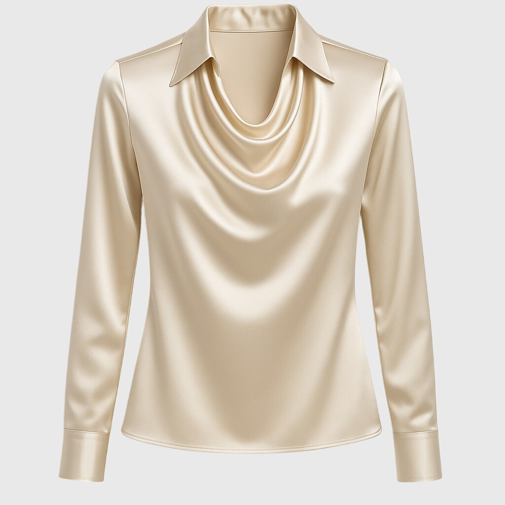 Charlotte™  | Chemisier en satin