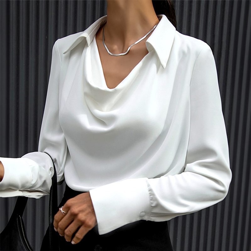 Charlotte™  | Chemisier en satin