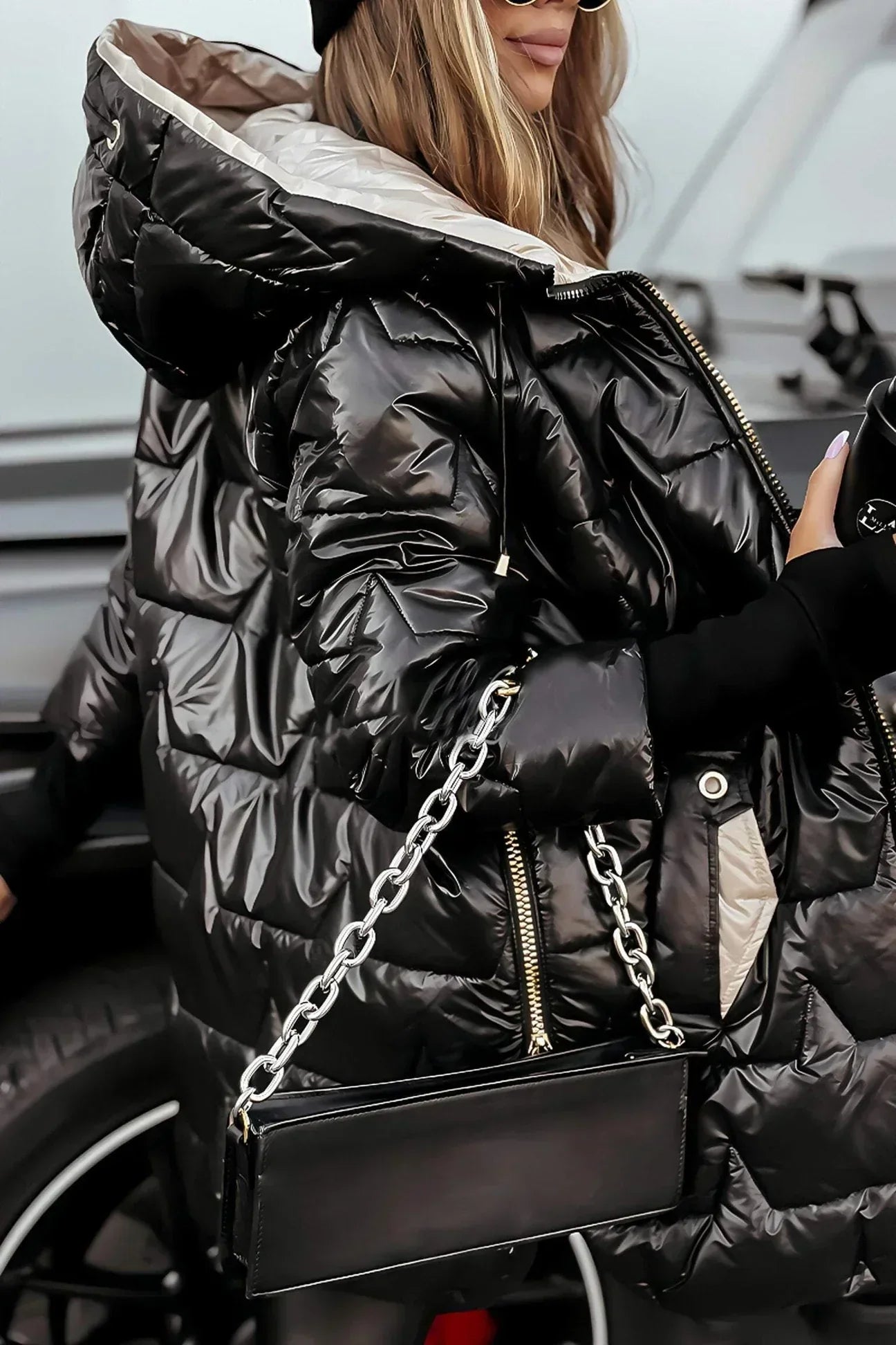 Claude® | Manteau d’hiver élégant à capuche doublée