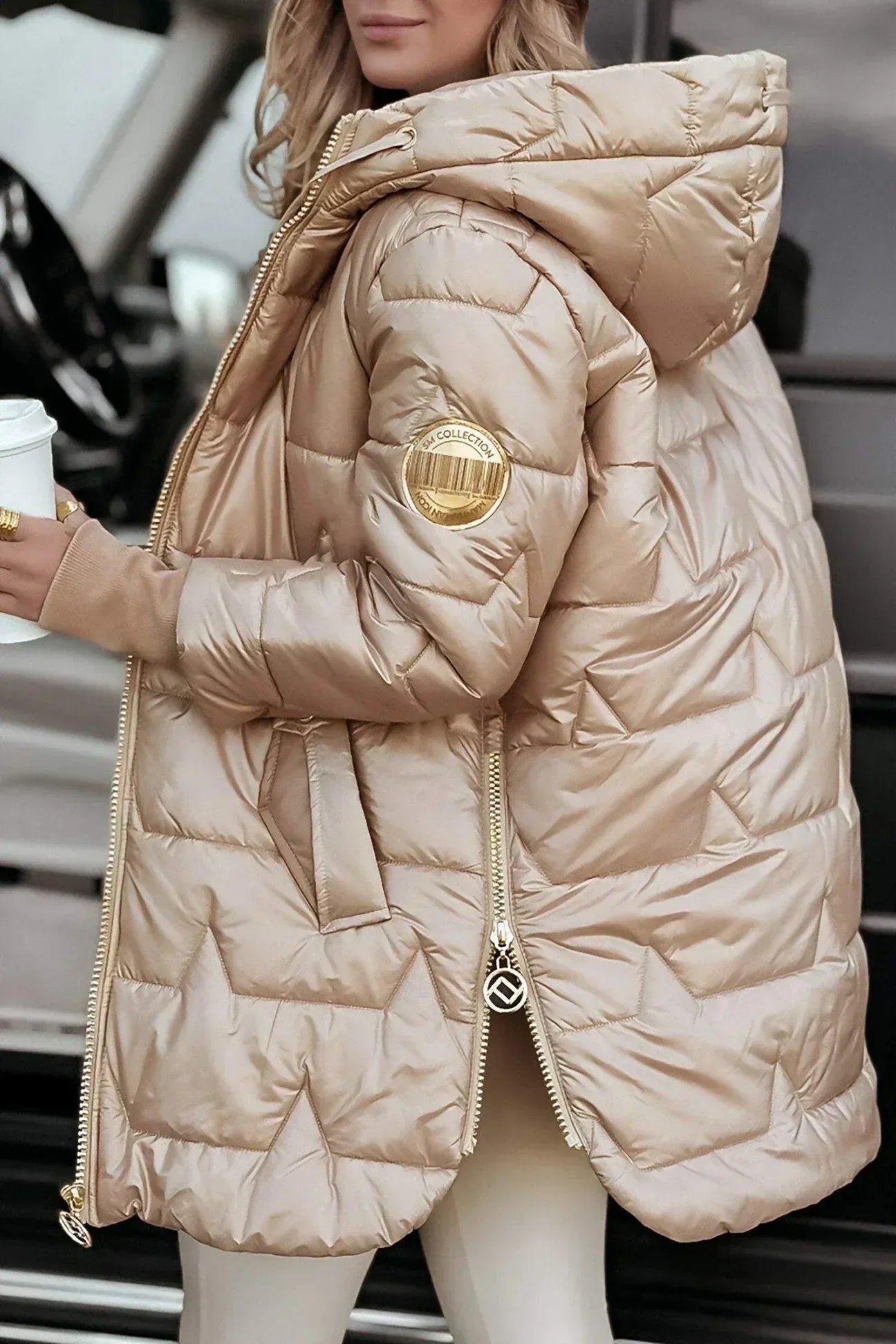 Claude® | Manteau d’hiver élégant à capuche doublée