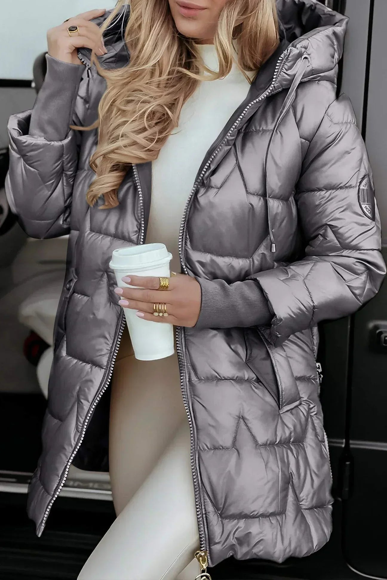 Claude® | Manteau d’hiver élégant à capuche doublée