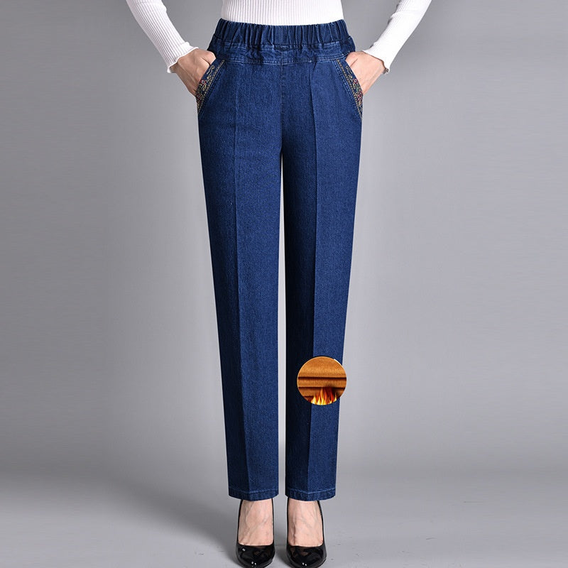 Marie™  | Jean à taille élastique