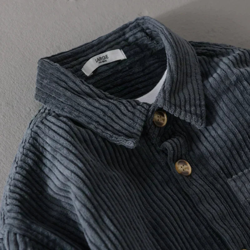 Antoine™ | Chemise pour Homme en Velours Côtelé