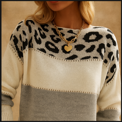 Chloé™ | Pull Léopard Doux