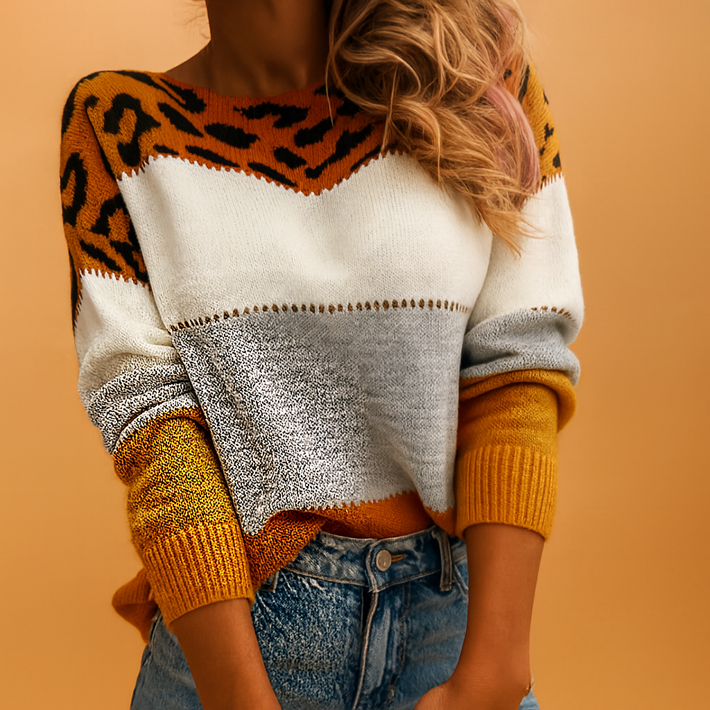 Chloé™ | Pull Léopard Doux