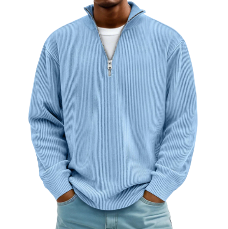 Louis™ - Pull demi-zip moderne
