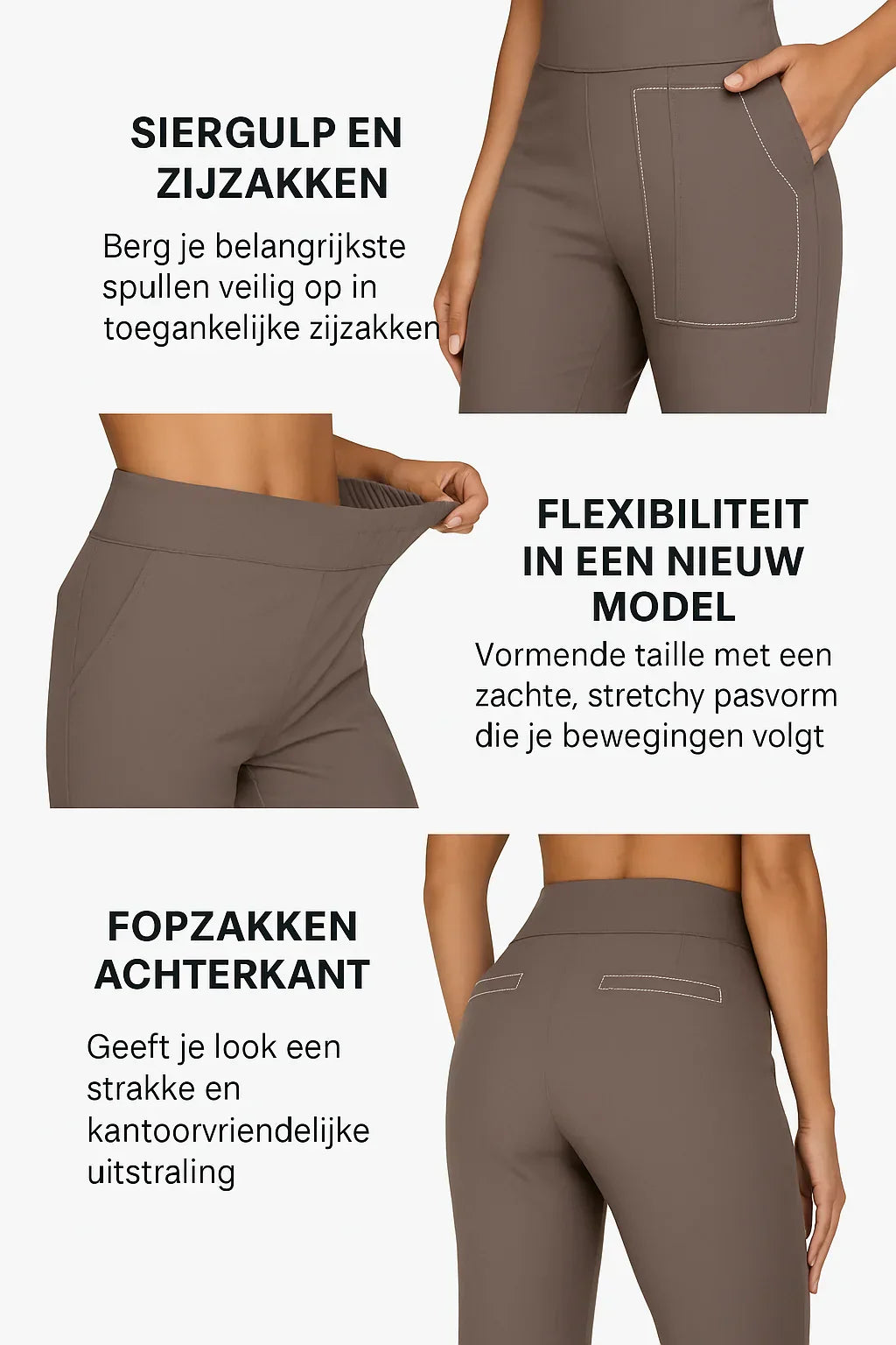 Sophie™  | Pantalon stretch confortable
