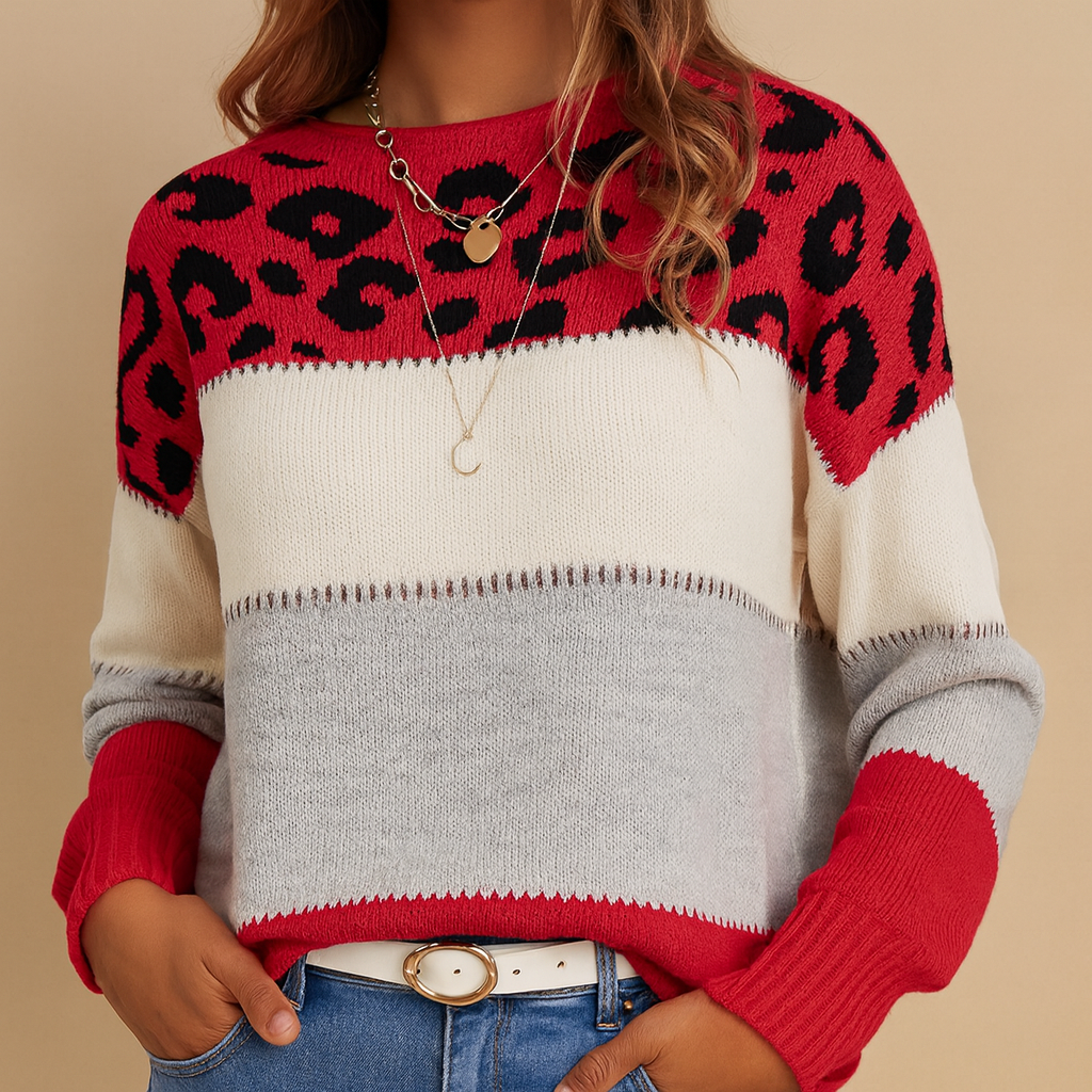 Chloé™ | Pull Léopard Doux