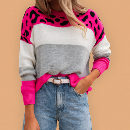 Chloé™ | Pull Léopard Doux